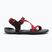 Scarpe Xero per bambini a piedi nudi Z-Trail, sandali con pepe rosso/carboncino