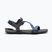 Barefoot Bambini Xero Shoes Z-Trail sandali carbone/multi/blu