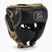 Rival RHG100 Casco da boxe professionale copricapo nero/oro