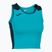 Maglia da corsa Joma Record II Top donna turchese/navy