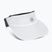 BUFF Go Visor Visiera da corsa bianca solida