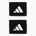 Fasce da polso adidas Wristband S 2 pezzi black/white