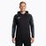Felpa da corsa Joma Elite XI Uomo con cappuccio nero/antracite