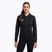 Felpa da corsa Joma Elite XI donna con cappuccio nero/antracite