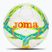 Joma Dali III farina turchese / farina corallo calcio taglia 5