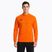 Felpa da running Joma Record III Full Zip da uomo, arancione