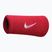 Polsini Nike Swoosh Doublewide 2 pezzi varsity rosso/bianco