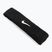 Fascia Nike Swoosh nera