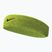 Fascia Nike Swoosh verde atomico/nero