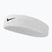 Fascia Nike Swoosh bianca