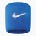 Polsini Nike Swoosh 2 pezzi blu reale/bianco