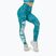 Leggings da allenamento da donna NEBBIA Rough Girl verde