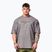 Camicia da allenamento da uomo NEBBIA Washed-Off Heavyweight No Shortcuts grigio chiaro