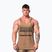 Canotta da allenamento da uomo NEBBIA Washed-Off Stringer Max Out marrone chiaro
