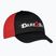 Cappello da baseball Dare2Tri Truckers nero/rosso
