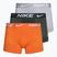 Boxer Nike Dri-Fit Essential Micro Trunk da uomo 3 paia grigio/arancio chiaro