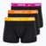 Boxer da uomo Nike Everyday Cotton Stretch Trunk 3 paia nero/oro/hyper crimson