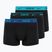 Boxer da uomo Nike Everyday Cotton Stretch Trunk 3 paia multicolore