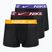 Boxer da uomo Nike Dri-Fit Essential Micro Trunk 3 paia nero university gold/deep night/dark team red wb