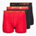 Boxer da uomo Nike Dri-Fit Essential Micro Boxer Brief 3 paia university red/nero/nero metallic grdient wb