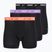 Boxer da uomo Nike Essential Cotton Stretch 3 pairs cinder black