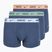 Boxer da uomo Nike Cotton Stretch Trunk 3 pairs mineral