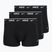 Boxer da uomo Nike Cotton Stretch Trunk Black