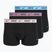 Boxer da uomo Nike Cotton Stretch Trunk 3 pack charcoal heather
