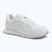 Calvin Klein Scarpe Donna HW0HW02574 Runner Lace Up Mono Pu Triple Bright White