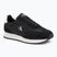 Calvin Klein scarpe da uomo YM0YM01325 Retro Runner Lace Up Ny-Su Nero/Bianco brillante