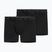 Boxer da uomo PUMA Sport Microfiber 2 pairs black