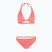 Costume da bagno due pezzi donna O'Neill Marga Cruz Bikini rosso a righe semplici