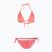 Costume da bagno due pezzi donna O'Neill Capri Bondey Bikini rosso a righe semplici