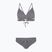 Costume da bagno due pezzi donna O'Neill Baay Maoi Bikini nero a righe semplici