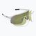 Occhiali da sole Rogelli Ventro Polarized white/taupe/brown platinum revo
