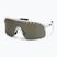 Occhiali da sole Rogelli Ventro Polarized white/taupe/brown platinum revo