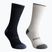 Calzini da ciclismo Rogelli Wool Wintersocks 2 paia blu