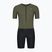 Body da triathlon Rogelli Florida Tri Suit black/army green