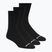 Calze SKECHERS Non Tery Crew Arch Support 3 pack black