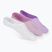 Calzini da donna SKECHERS Non Terry No Show Liner 3 paia white/purple