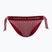 Tommy Hilfiger Slip Bikini Cheeky Side Tie Stampa a righe floreali rosso regata