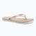 Calvin Klein infradito donna YW0YW01720 Tong+ Tpu Metallic eggshell/bright white