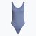 Costume intero donna Calvin Klein KW0KW02754 Intense Power Rib Scoop Back One Piece-RP grisaglia