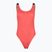 Costume intero donna Calvin Klein KW0KW02754 Intense Power Rib Scoop Back One Piece-RP corallo abbagliante