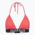 Calvin Klein top da bagno KW0KW02750 Intense Power Rib Triangle-RP corallo abbagliante