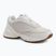 Scarpe da uomo Calvin Klein YM0YM01289 Hike Runner HF Leather Mix bright white/creamy white/eggshell