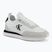 Scarpe da donna Calvin Klein YW0YW02060 Retro Runner Sock Laceup Mix Mat bright white/black/marshmallow