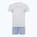 Pigiama da uomo Calvin Klein LV00NM2903 classic white top/vertical boardway