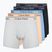 Boxer da uomo Calvin Klein LV00NB4413 Brief 5 pairs light cast/shoreline/peach bliss/bl