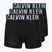 Boxer Calvin Klein 000NB3609A Boxer Brief 3 pairs black w/harbor mist logo/black w
